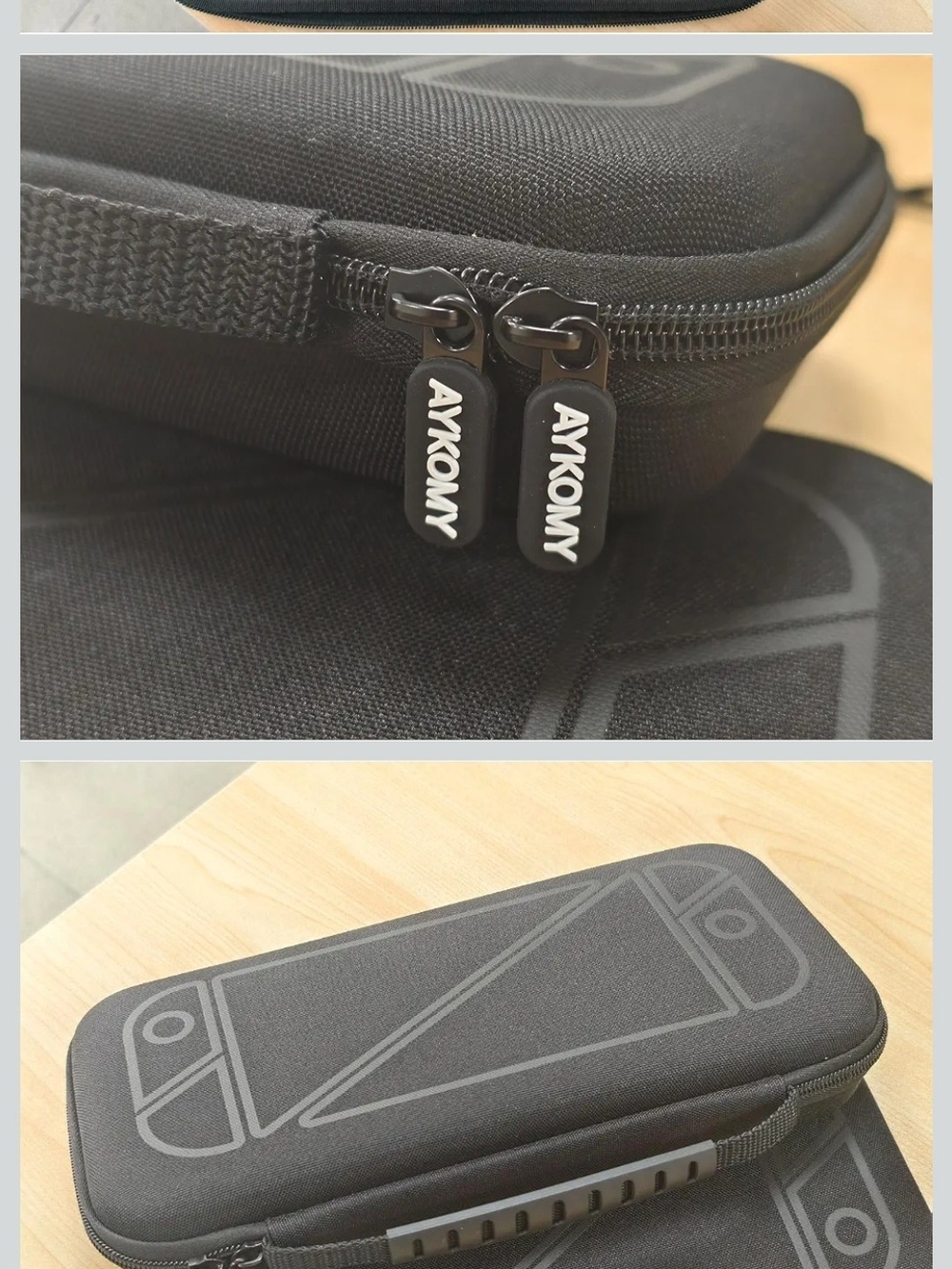 AVKOMY Nintendo Swtich 1 & 2 Case Carry Handle